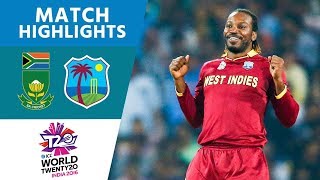 Windies Progress to Semis  South Africa vs West Indies  ICC Mens WT20 2016  Highlights [upl. by Yclek]