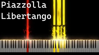 Piazzolla  Libertango Piano Tutorial NivekPiano [upl. by Whitney839]