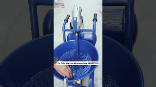 Best Machine For 2MM Stone Spraying stonespraying epoxyspraying paintspraying puttyspraying [upl. by Awhsoj]