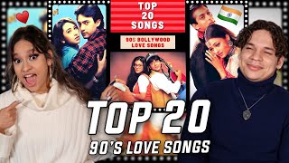 Such a Special time Latinos React to Top 20 90S BOLLYWOOD LOVE SONGS [upl. by Norbel]