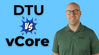 DTU vs vCore  Azure SQL Database [upl. by Medovich]