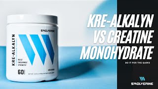 KreAlkalyn Vs Creatine Monohydrate Which Type Of Creatine Is the Best  Swolverine [upl. by Sessylu]