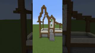 Spruce House Minecraft 121 minecraft minecraftbuilding [upl. by Oel]