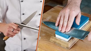 How to use kitchen knife sharpener  Easiest Guide amp Tips [upl. by Goodrich]