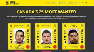 Here are Canadas 25 most wanted fugitives [upl. by Amoreta]