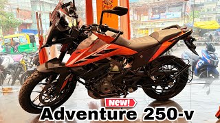 New Ktm Adventure 250v Bs6 Price Features 2024 model Price Features amp Mileage Review Adventure 250v [upl. by Eninotna724]