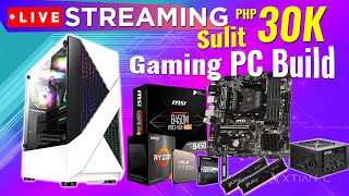 LIVE Streaming PinakaSulit ₱30000 Budget Gaming PC Build 2024  Q amp A [upl. by Gustave]