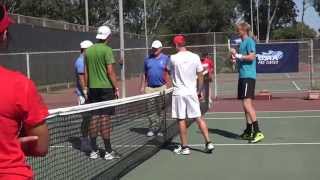 09 26 2015 Redlicki McDonald Vs Aubone Lock mens doubles finals Costa Mesa 1080 AVCHD [upl. by Lennahc]