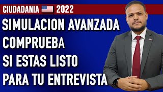 EXAMEN DE ENTREVISTA DE CIUDADANIA AMERICANA 2022 [upl. by Atsuj415]