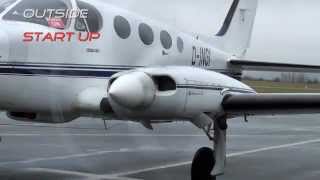 Cessna 340A II  Full Flight Outside Start Up Cabin Cockpit ATC Landing Take Off [upl. by Zandra]