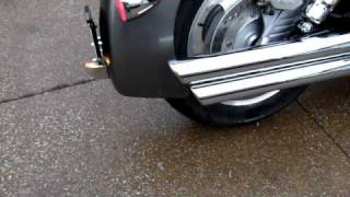 VTX1800 with Vance amp Hines quotbig shotsquot exhaust [upl. by Pegg]