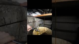 Easy DIY transmission oil change  oil after 15 years150k km audi a6 c6 audi [upl. by Llener]