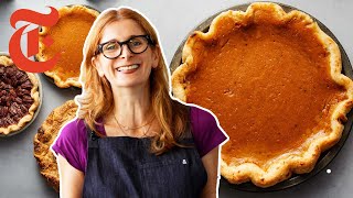 The Best Pumpkin Pie Recipe  Melissa Clark  NYT Cooking [upl. by Ardnad]