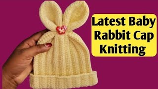 Baby Woolen Cap Full making video in hindi with english subtitles [upl. by Treb993]