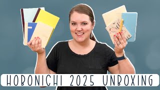 2025 Hobonichi Haul  A5 English Cousin Cousin Avec A6 DayFree English Original Techo amp Weeks [upl. by Frohman]