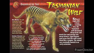 tasmanian tiger sound effects [upl. by Zachary]