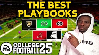 TOP 5 OFFENSIVE PLAYBOOKS IN COLLEGE FOOTBALL 25 [upl. by Gyatt]