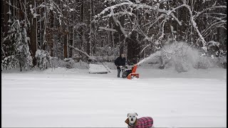 Ariens SHO 24 Platinum Snow Blower 369cc Review [upl. by Luana]