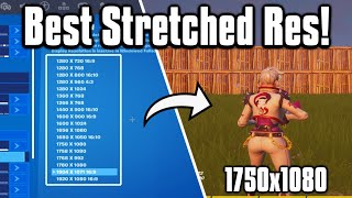 The NEW Stretched Resolution Every Pro Is Using  Fortnite Battle Royale [upl. by Nalahs]