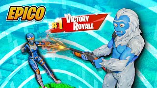 PARTIDA ÉPICA JUEGO INCREIBLE  Fortnite [upl. by Yvad456]