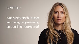 Wat is het verschil tussen een lijfrenterekening en een beleggingsrekening [upl. by Weisbart]