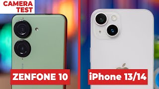 Asus Zenfone 10 vs iPhone 1314 Camera Comparison Video Quality Test [upl. by Pen]