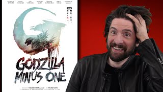 Godzilla Minus One  Movie Review [upl. by Frodin]