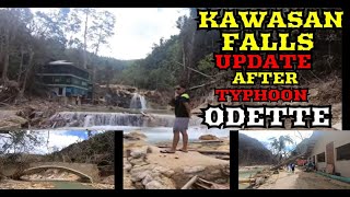 KAWASAN FALLS IN BADIAN CEBU UPDATE AFTER TYPHOON ODETTE [upl. by Arreik]