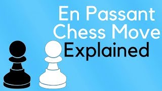 En Passant Chess Move Explained  Step by Step Tutorial [upl. by Dhu]