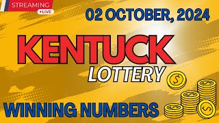 Kentucky Midday Lottery Results For  02 Oct 2024  Pick 3  Pick 4  Powerball  Mega Millions [upl. by Asiar190]