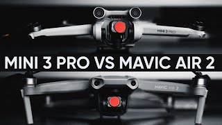 MINI 3 PRO VS MAVIC AIR 2 [upl. by Ennovyhs]