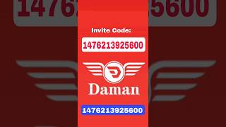 Daman Games Invite Code Kaise Use Kare or Apk Download Kare [upl. by Siddra]