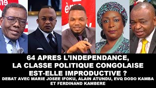 DELKAS  64 ANS APRES L’INDEPENDANCE LA CLASSE POLITIQUE CONGOLAISE ESTELLE IMPRODUCTIVE [upl. by Lacym536]