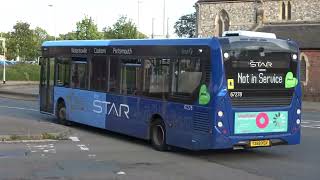 Fareham Bus Station 290723 [upl. by Atinav]