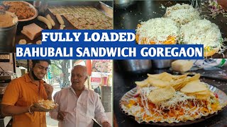 GOREGAON FAMOUS STREETFOODBAHUBALI SANDWICHHULKSANDWICHVASU SANDWICHATULSEVAK [upl. by Einahteb]