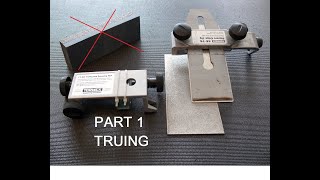 A better way to true and grade your stone wheels  Part 1 Truing [upl. by Rramal]