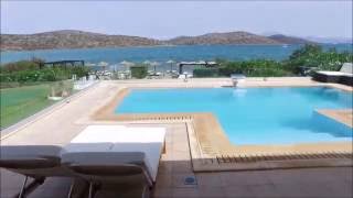 WALKTHROUGH Elounda Villa Elounda Gulf Villas amp Suites Crete Greece [upl. by Goldberg]