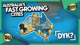 Australia’s 10 Largest Cities by Growth Rate  2023 Estimate [upl. by Aenaj192]