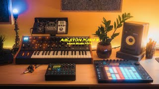 ABLETON PUSH 3 STANDALONE JAM  Techno  Intech Studio controllers [upl. by Aneda]