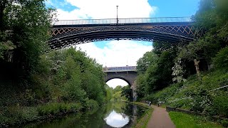 Canal Path Walks Birmingham to Wolverhampton 13 miles through country and industrial landscapes [upl. by Conte]