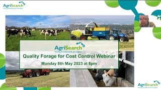 Quality Forage for Cost Control Webinar [upl. by Norraf]