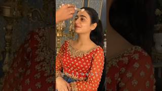 Sehar khan full bridal makeup tutorial shorts hassanali [upl. by Toor509]