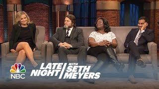 The Parks and Recreation Cast Answers Fan Questions  Late Night with Seth Meyers [upl. by Hazel]