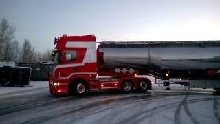 Scania R Pedersen Transport as Steinkjer Norway [upl. by Irwin435]