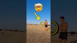 PRO Frisbee Player 🤯 frisbeeyourself shorts sports fyp [upl. by Wiltsey]