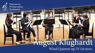 Wind Quintet op79 1st mov AKlughardt  Paulownia Philharmonic Orchestra 4th Chamber Concert [upl. by Ybsorc]