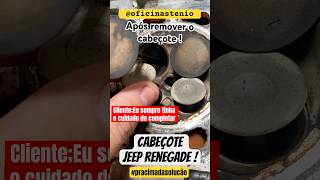 Após super aquecimento RENEGADE motor Etorq jeep renegde oficinastenio [upl. by Onitsoga]