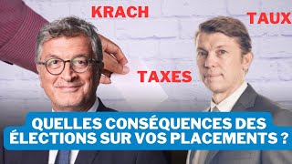 Krach flambée des taux ponction sur lépargne  Les conséquences des élections sur vos placements [upl. by Kall24]