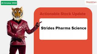 Stocks To Buy Now  GodrejConsumerProducts Ltd amp StridesPharmaScience Ltd  25th Oct 2024 [upl. by Ettennal888]