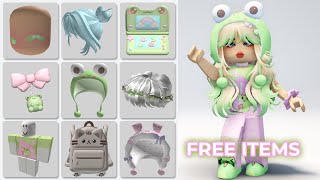 HURRY GET NEW CUTE FREE ITEMS amp HAIRS 💚🥰  CODES 2024 [upl. by Ayatnwahs]